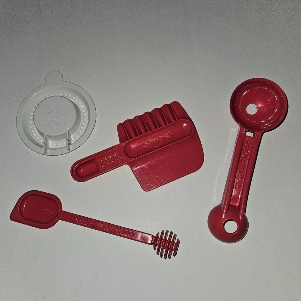 4 VTG Hasbro 1988 Now You're Cooking Kitchen Toy Utensils Lot Pink REPLACEMENTS